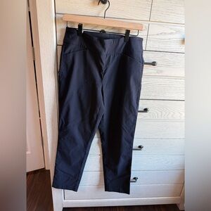 Tribal Navy Pull-On Ponte Pants
